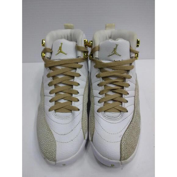 jordan ovo 12 white and gold